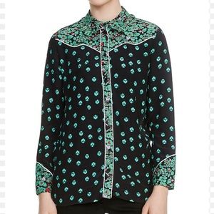 Maje Button Down | Size Small